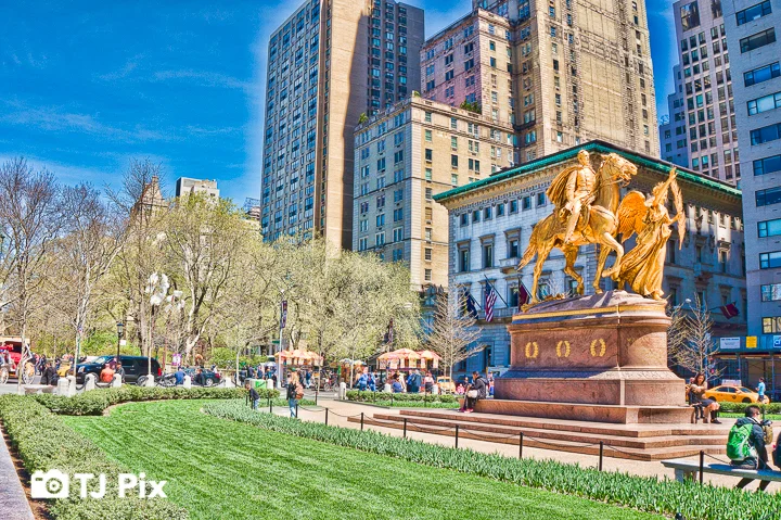 Sherman Monument, Central Park