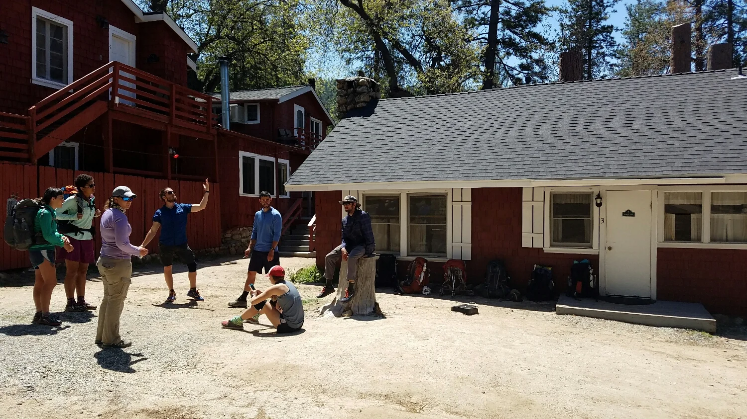 about to hit the trail again from Idyllwild