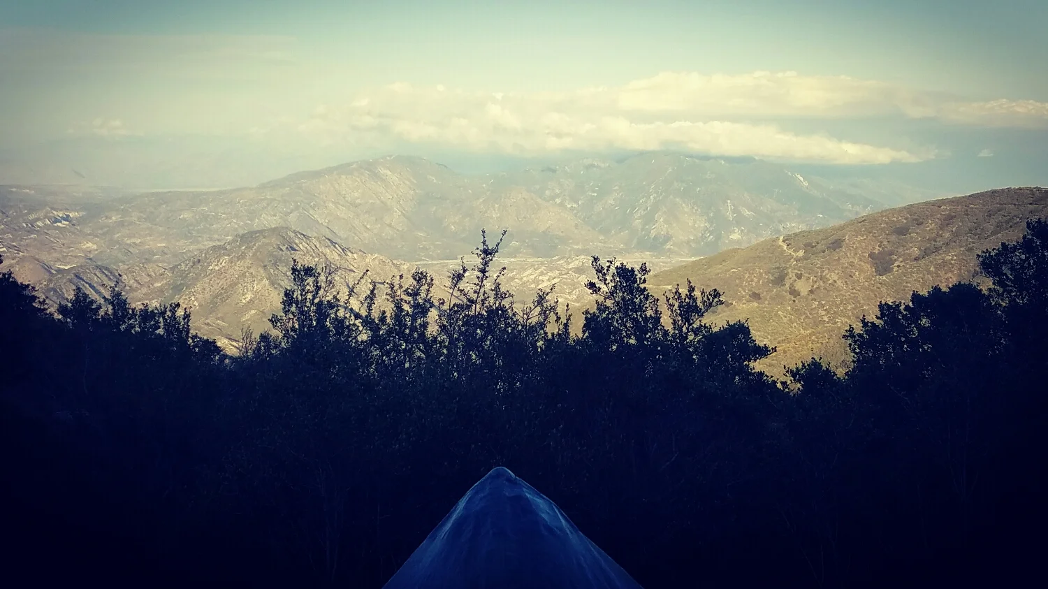 My view for the night! 12 miles outside Cajon Pass