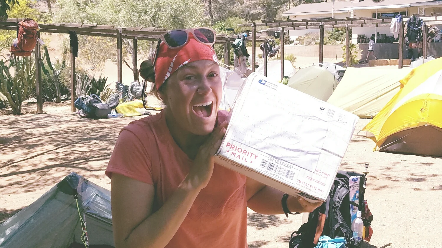 so excited to get a package from Kelly!!!