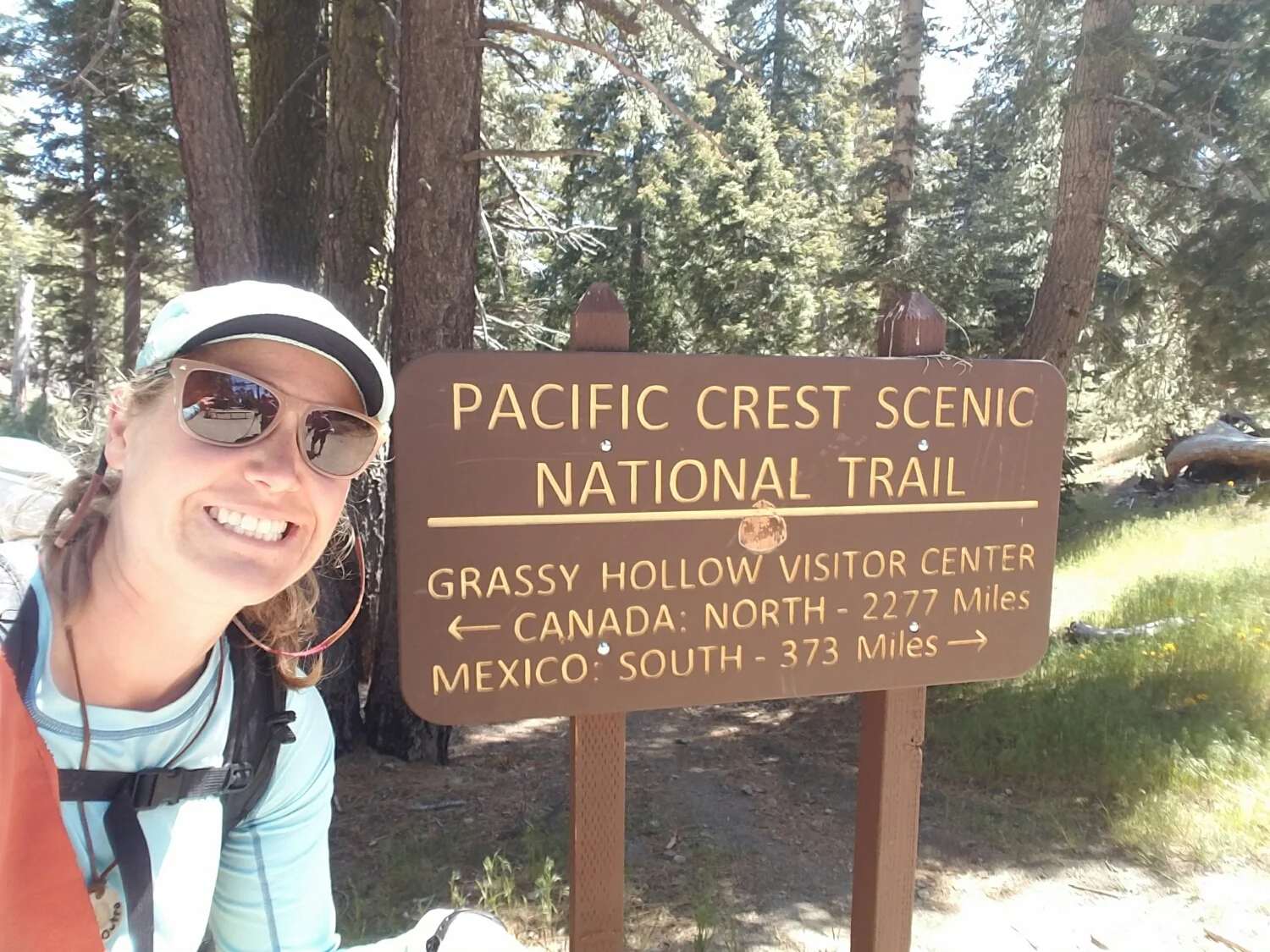 just as I was becoming a cocky thru-hiker, a slice of humble pie.