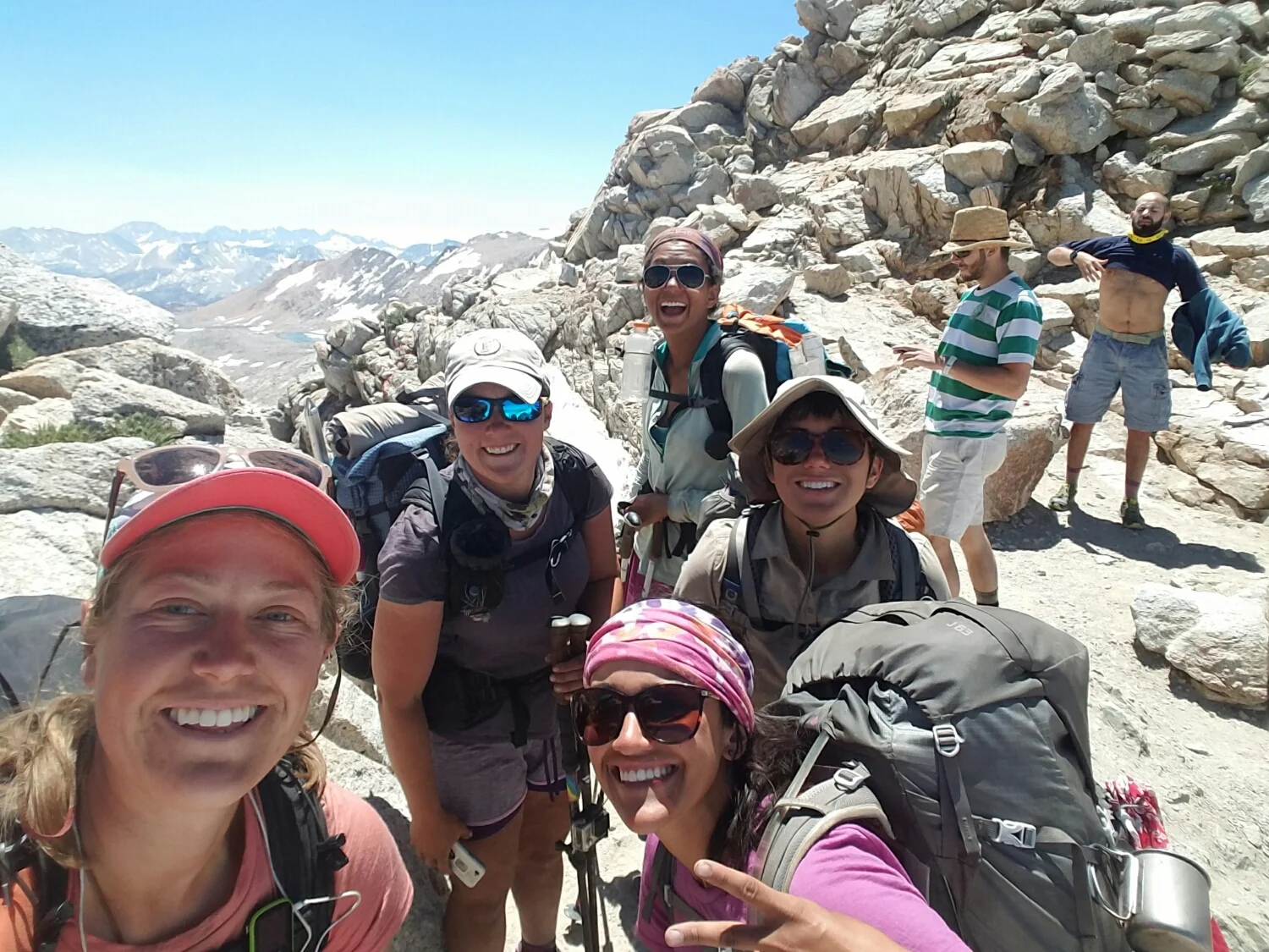 We made it! (Along with a couple other random people)
