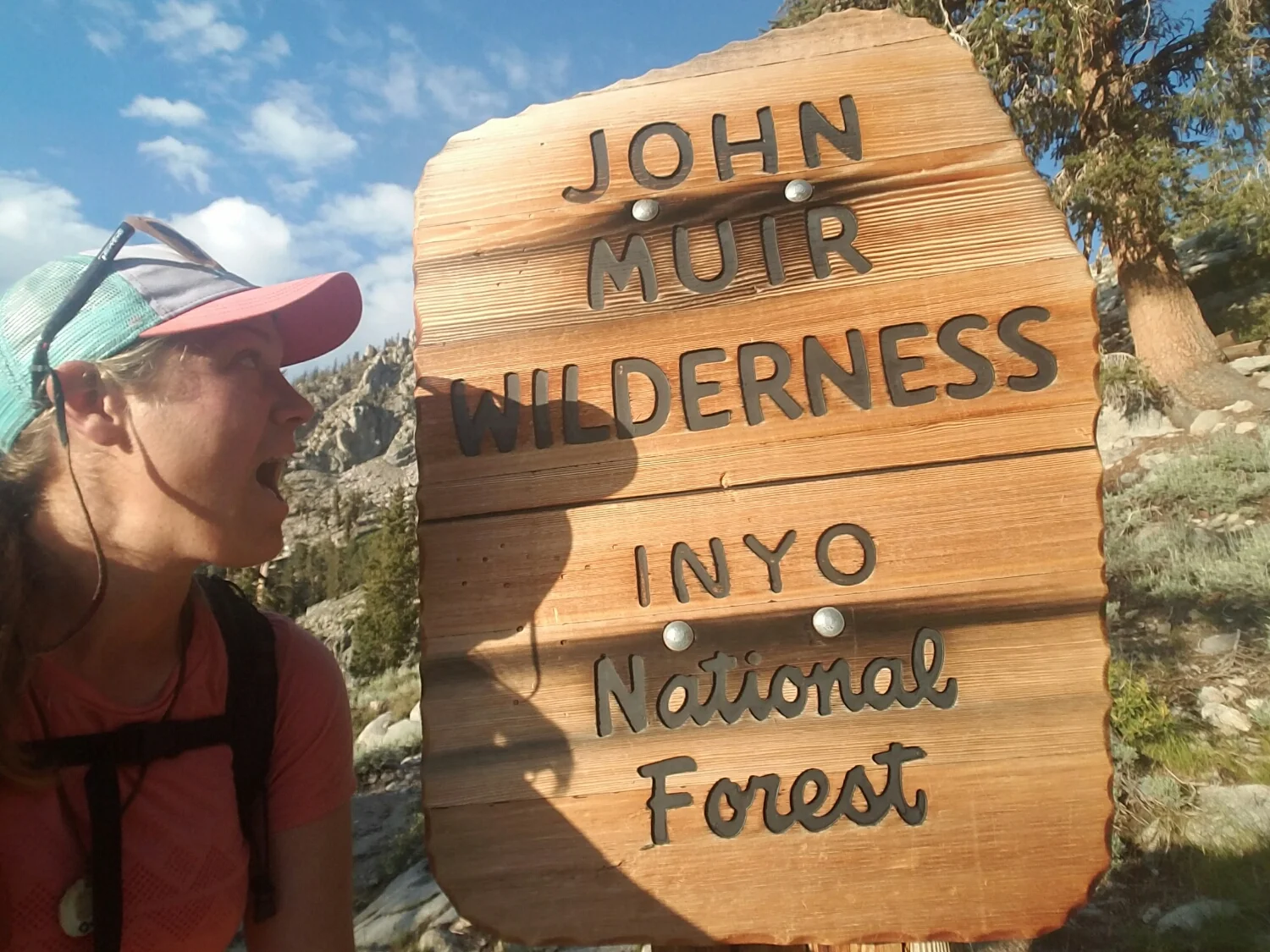 entering John Muir Wilderness!
