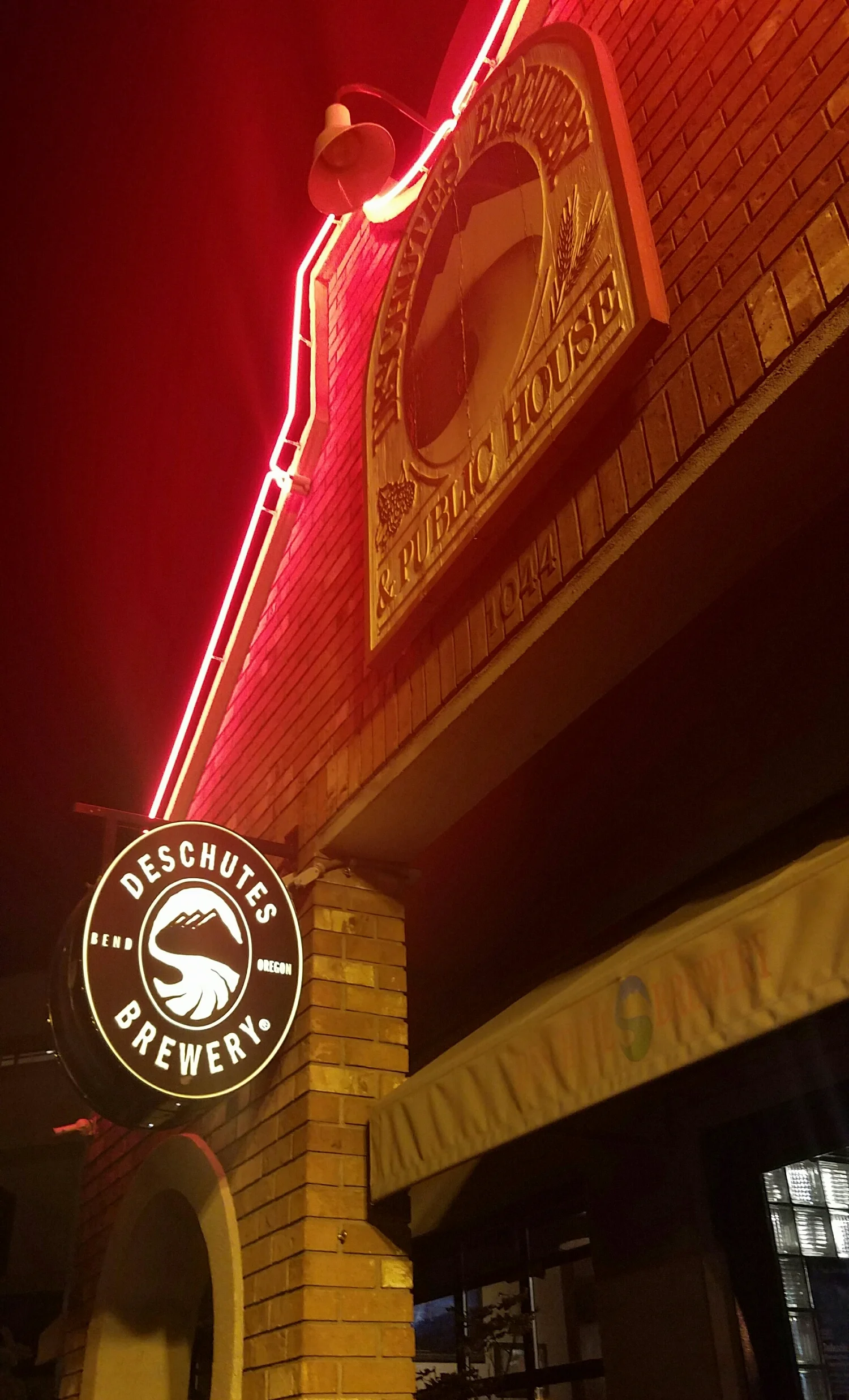 one of the most famous, Deschutes Brewery
