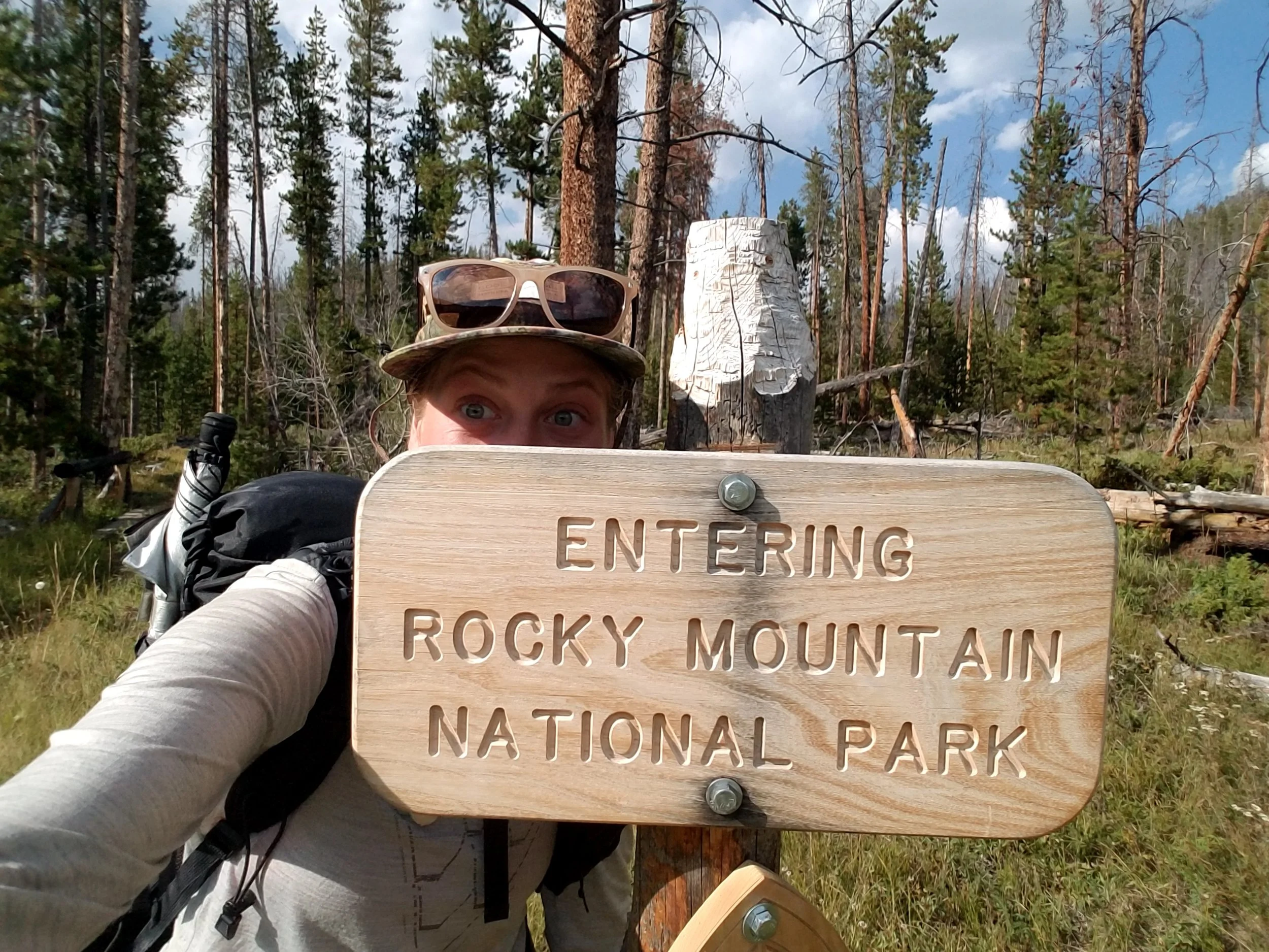 Entering my third National Park of the trip near Grand Lake, CO.