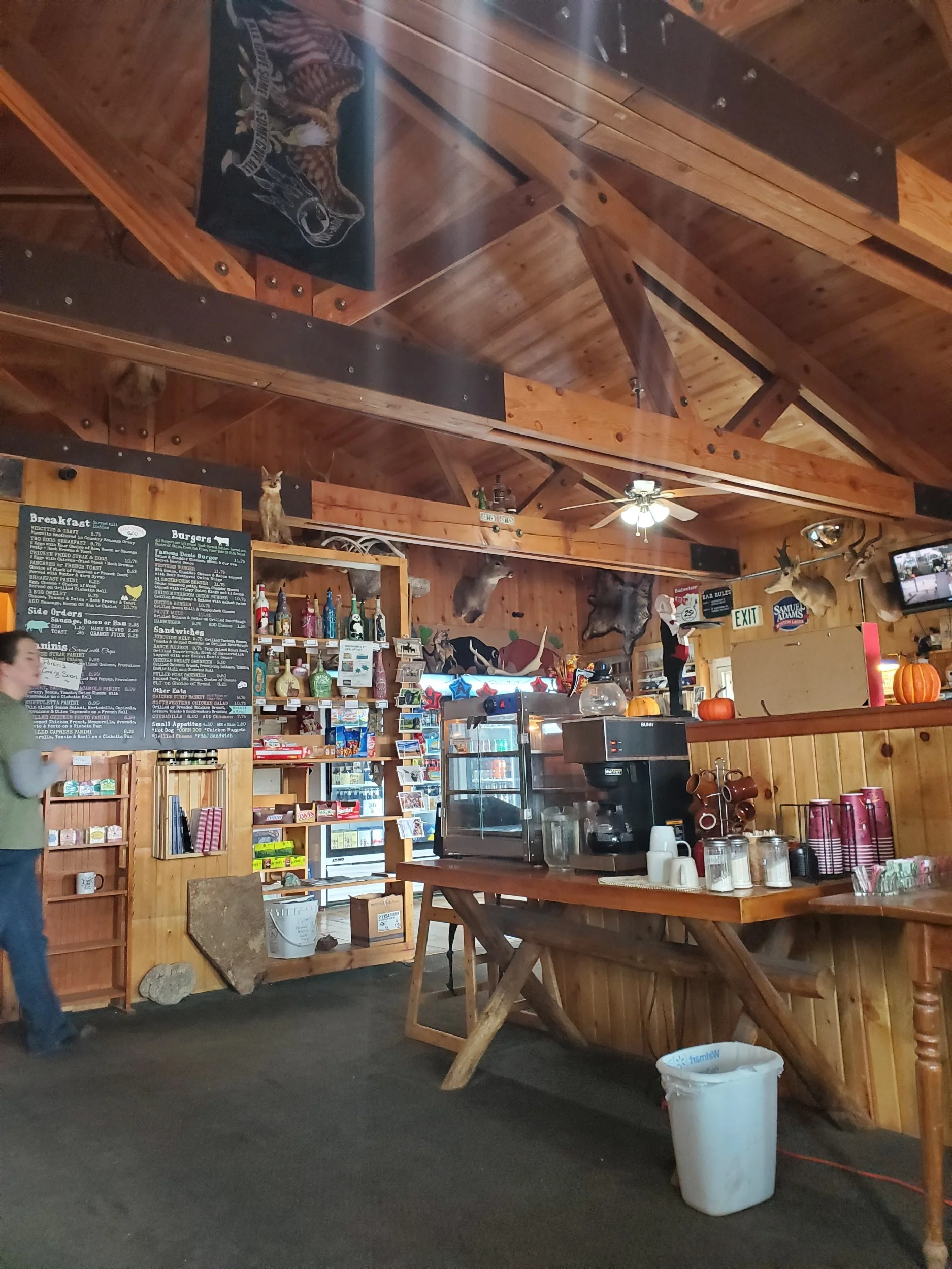 Denio Junction. One heck of an amazing establishment. The owners Bud and Gerogina were flat out amazing. 6 out of 5 stars for how accommodating they were when the weather came in.