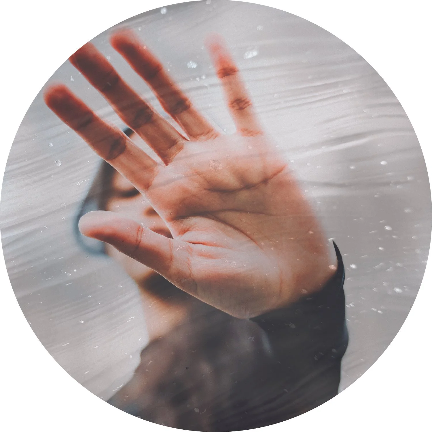 Close-up of a palm of a woman’s hand.