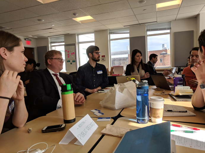 Our first meeting with the City of Boston team