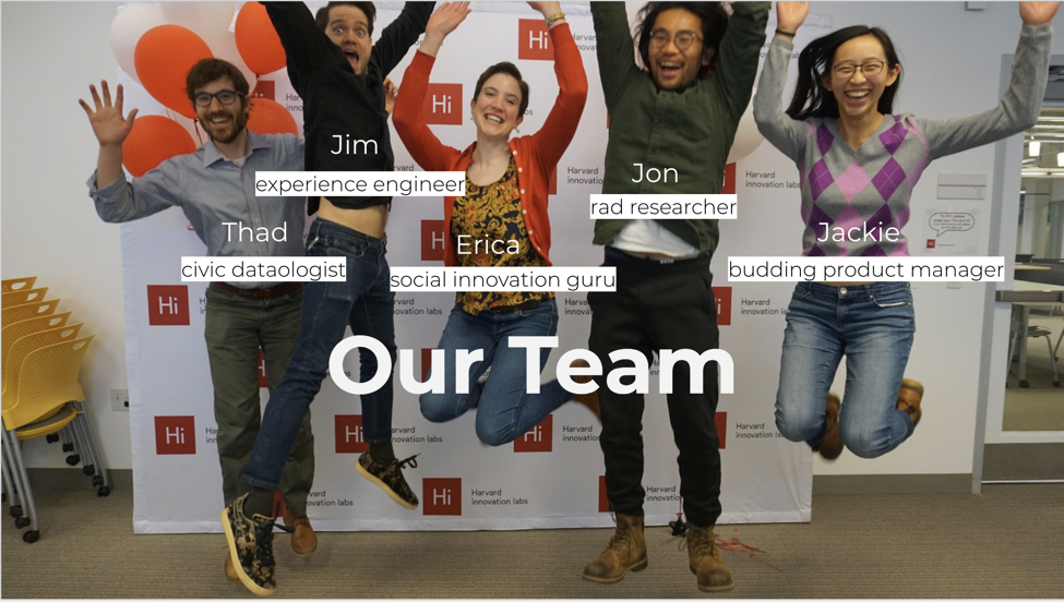 While we didn’t start out as design professionals, our teaching team pointed us in the right direction to jump!