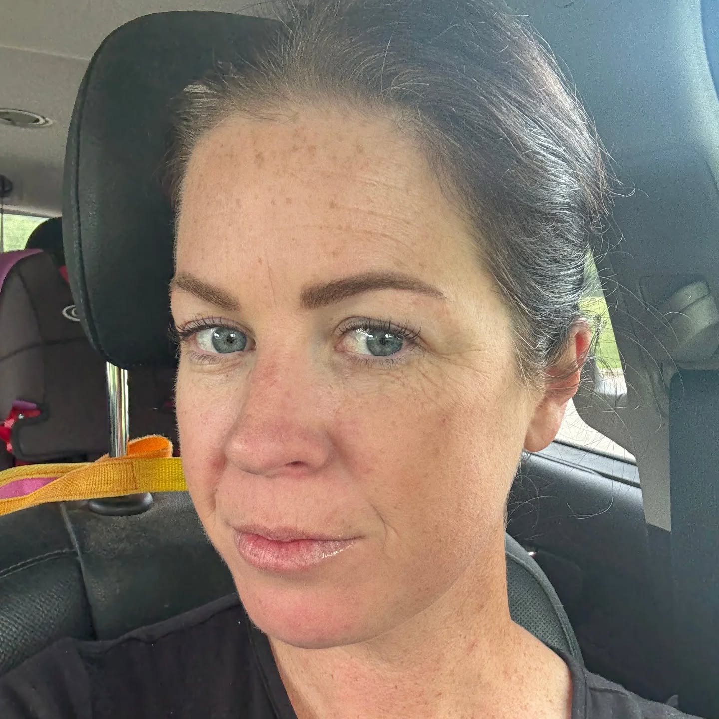 Healed Brows!
HEALED BROWS! 
Healed Brows!

I love getting selfies from my beauties saying they love how their brows healed!! These are straight up powder brows to enhance all the natural hair they had already and fill in those gaps for a makeup free