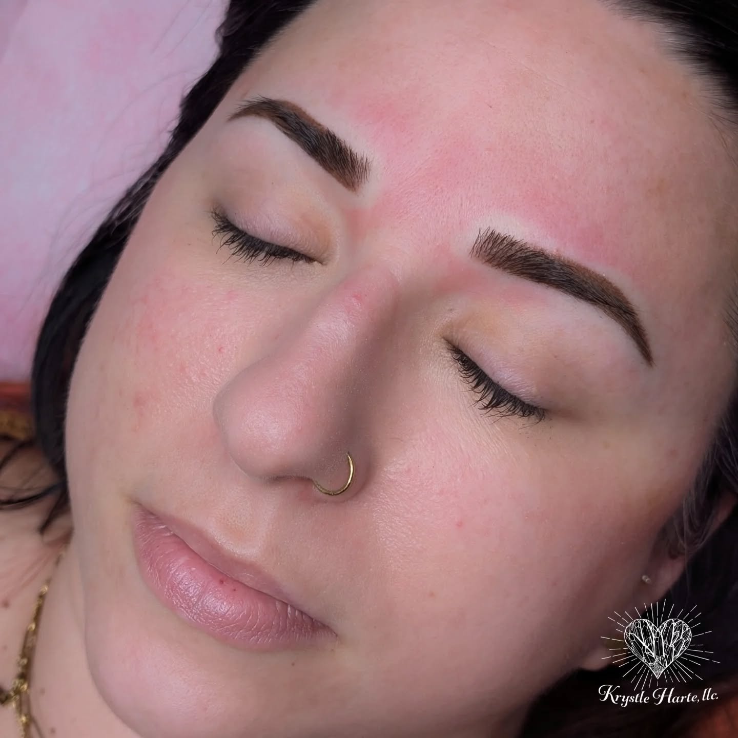 It was a pleasure finishing up these beautiful brows! 

www.krystlehartellc.com

#brows #tattoo
#powderbrows