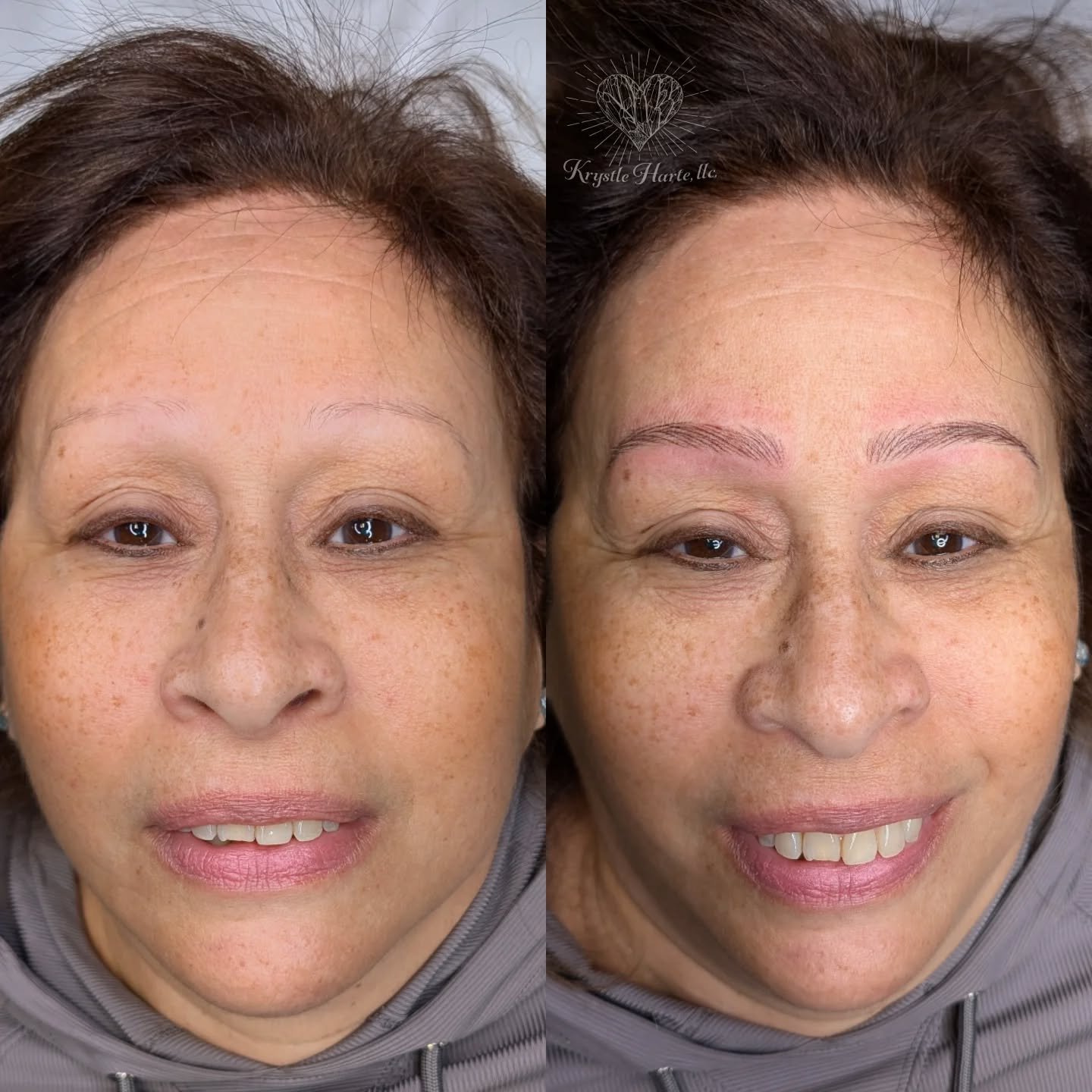 From barely-there to perfectly defined. We used the Nano technique to build dimension and shape while keeping everything soft and believable. Look at that immediate lift! 🙌🏼

Ready to wake up with your brows already done? Let&rsquo;s get you on the