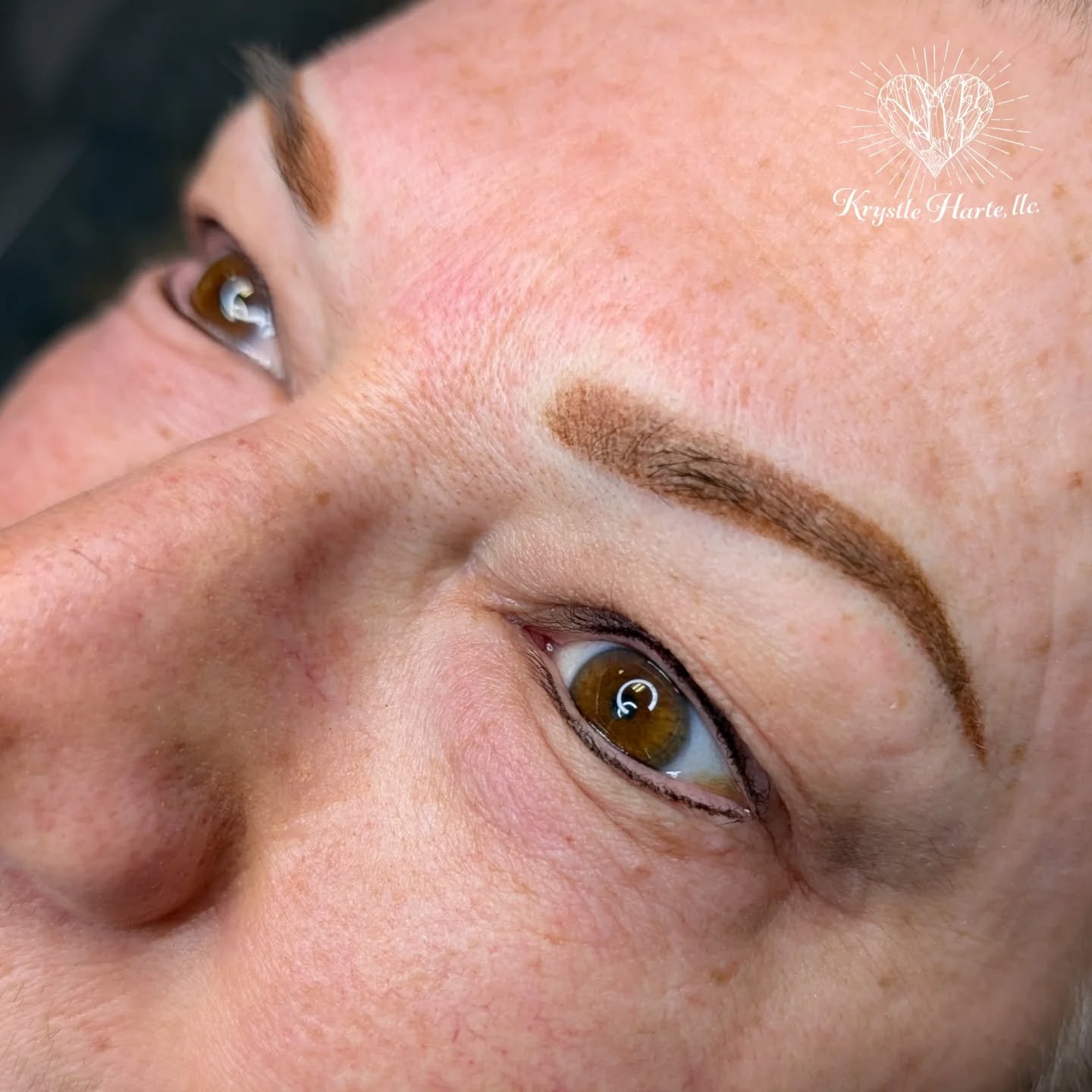 New powder brows and eyeliner 💞

We chose a dark brown color for her lash enhancement so when it heals it isn't too stark against her fair skin. 

Link in bio for booking! 

#eyeliner #eyebrows #PermanentCosmetics #PermanentMakeUp