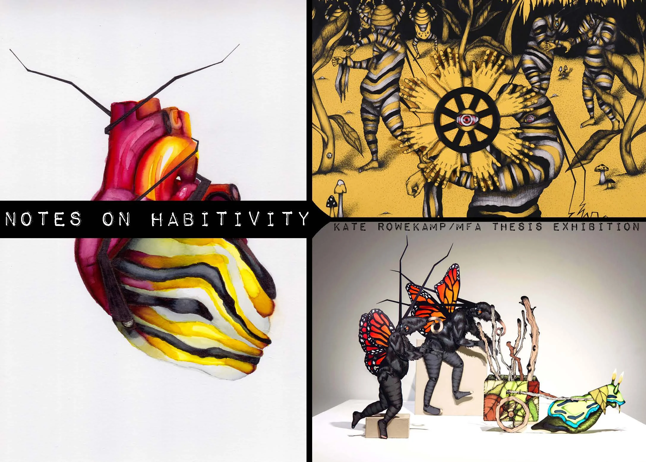 Notes on Habitivity April 21 - 29, 2015 Hiestand Galleries 401 Maple Street Oxford, OH, 450546