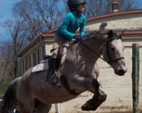 Ella jumping Punkin