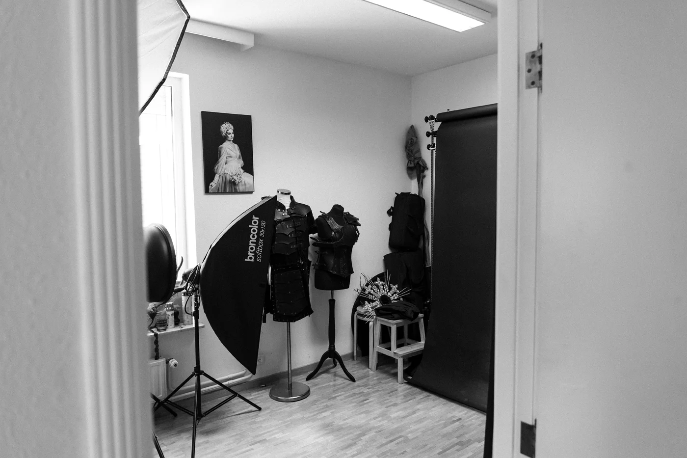 The entrance to the studio of my alternative reality from day to day.