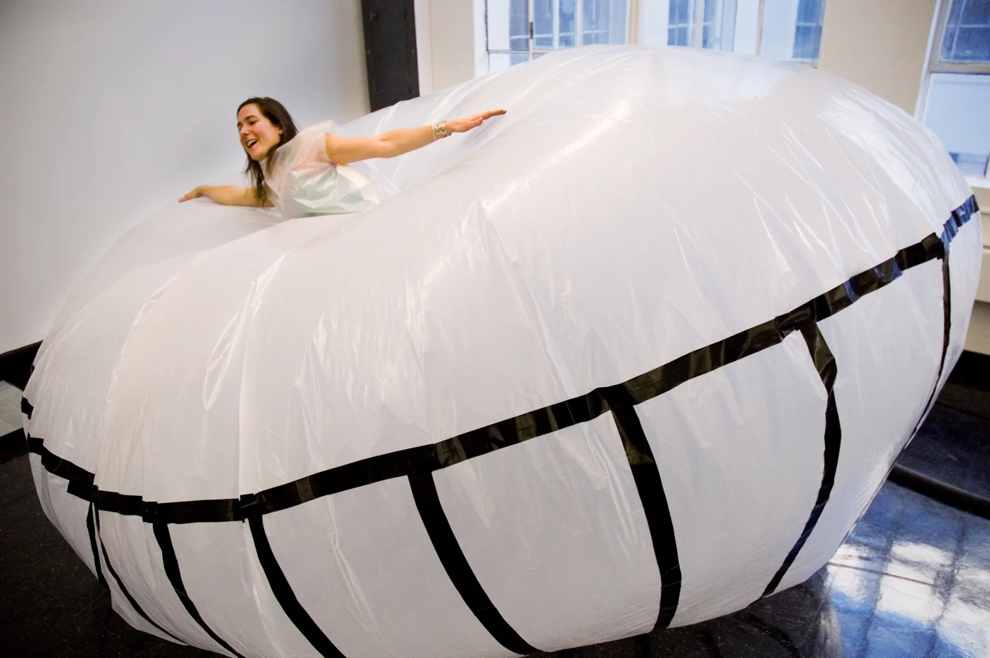 The Monumental Helium Inflatable Wearable Floating Body Mass