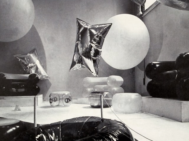 Structures Gonflables exhibition of 1968.