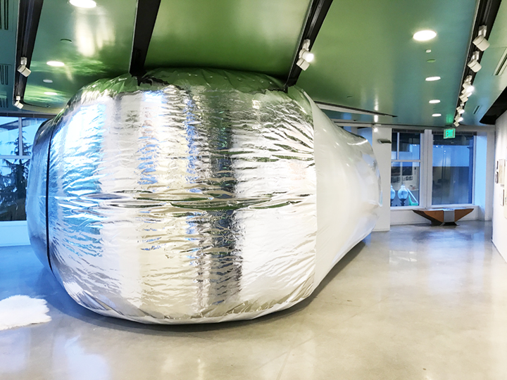The Moment , a site-specific interactive installation by Mary Hale and Katarzyna Balug.