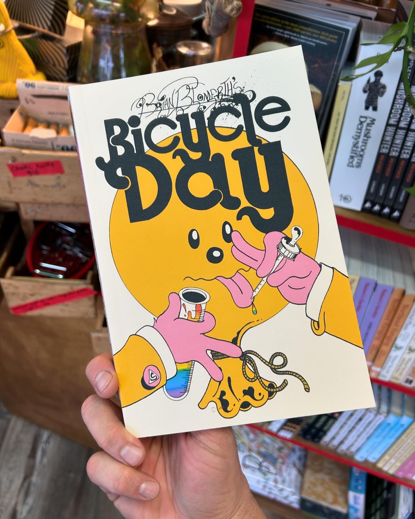 HAPPY BICYCLE DAY #BICYCLEDAY IYKYK:)
.
I&rsquo;m sure we owe a lot of the current excitement around fungi to this particular event in our history- of course connected in a chain to many indigenous cultures as well
.
It does mark a pretty rad moment 