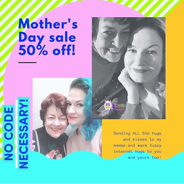 🌈✨MOTHER&rsquo;S DAY SALE! 1 DAY ONLY 50% OFF ALL SINGLE PATTERNS. No code necessary! ✨ #senpaibomberjacket  #ichigobomberjacket 
#umarupatterncollection #theumarushirt #natsushorties #puddingpants #bakathehoodedblanket #zoucroptop&nbsp;#zouplayset 