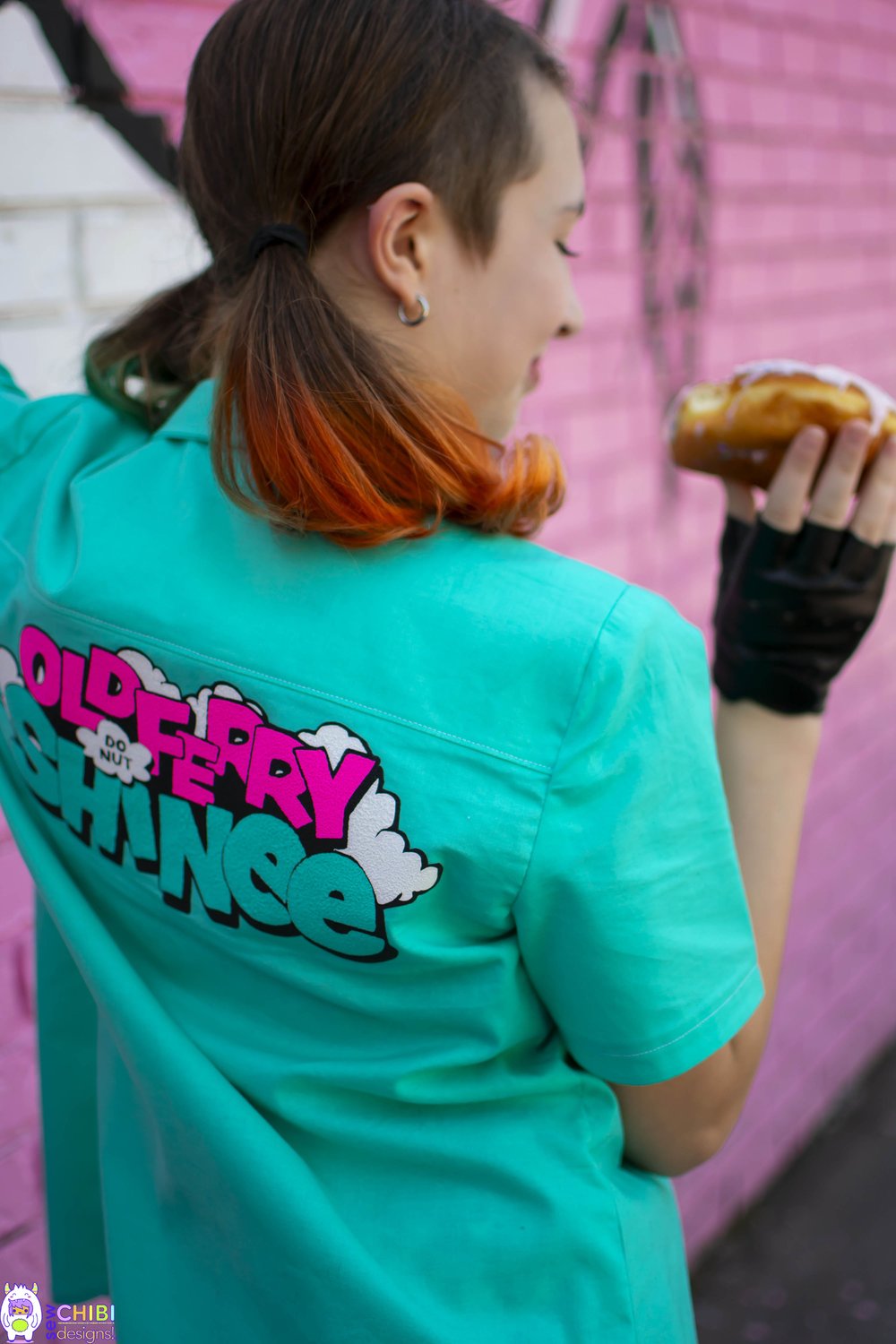 SHINee KEY for Old Ferry Donut inspired shirt made by Sew Chibi Designs 2023