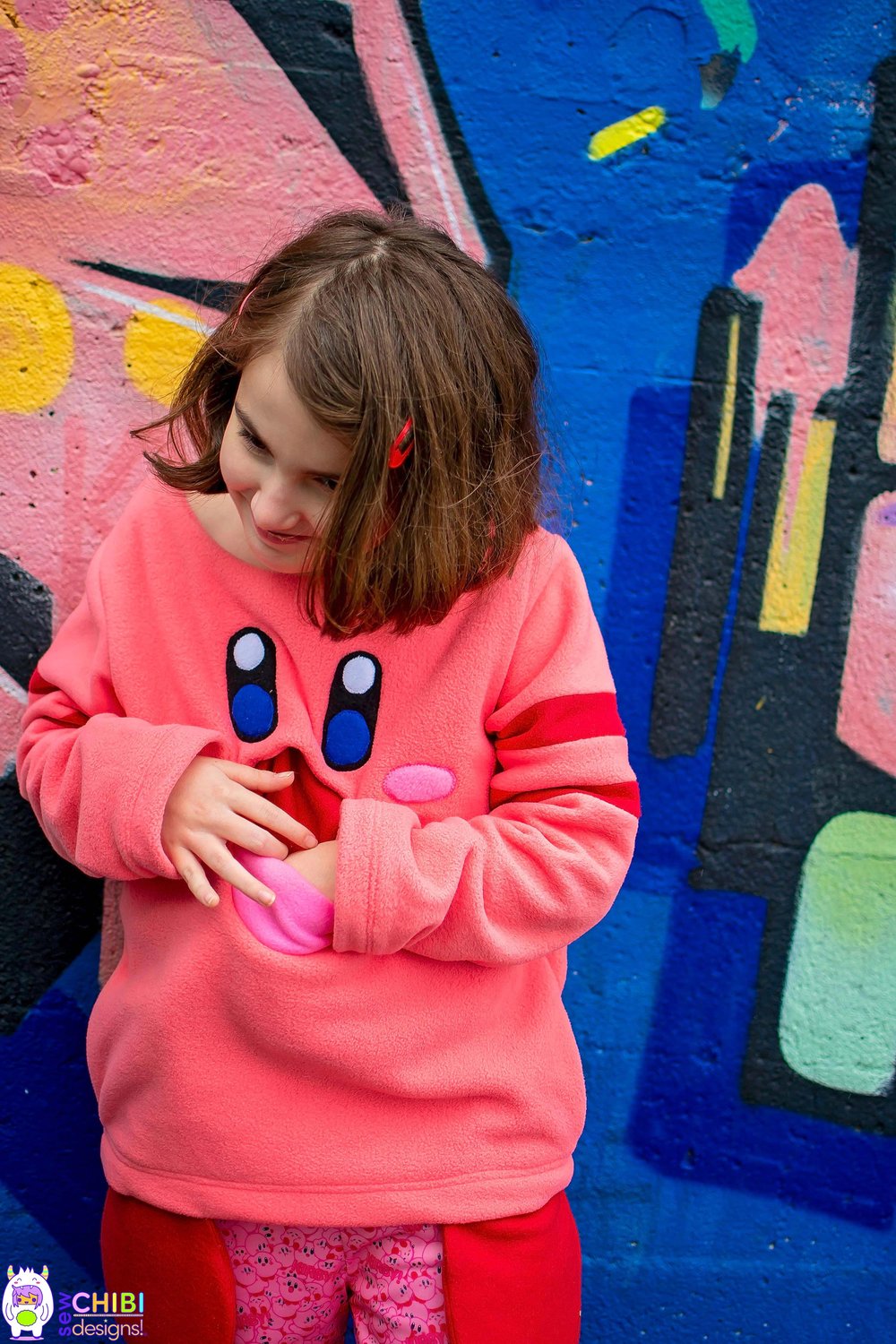 Sew Chibi Designs Kirby inspired birthday outfit #cosplay for kids!