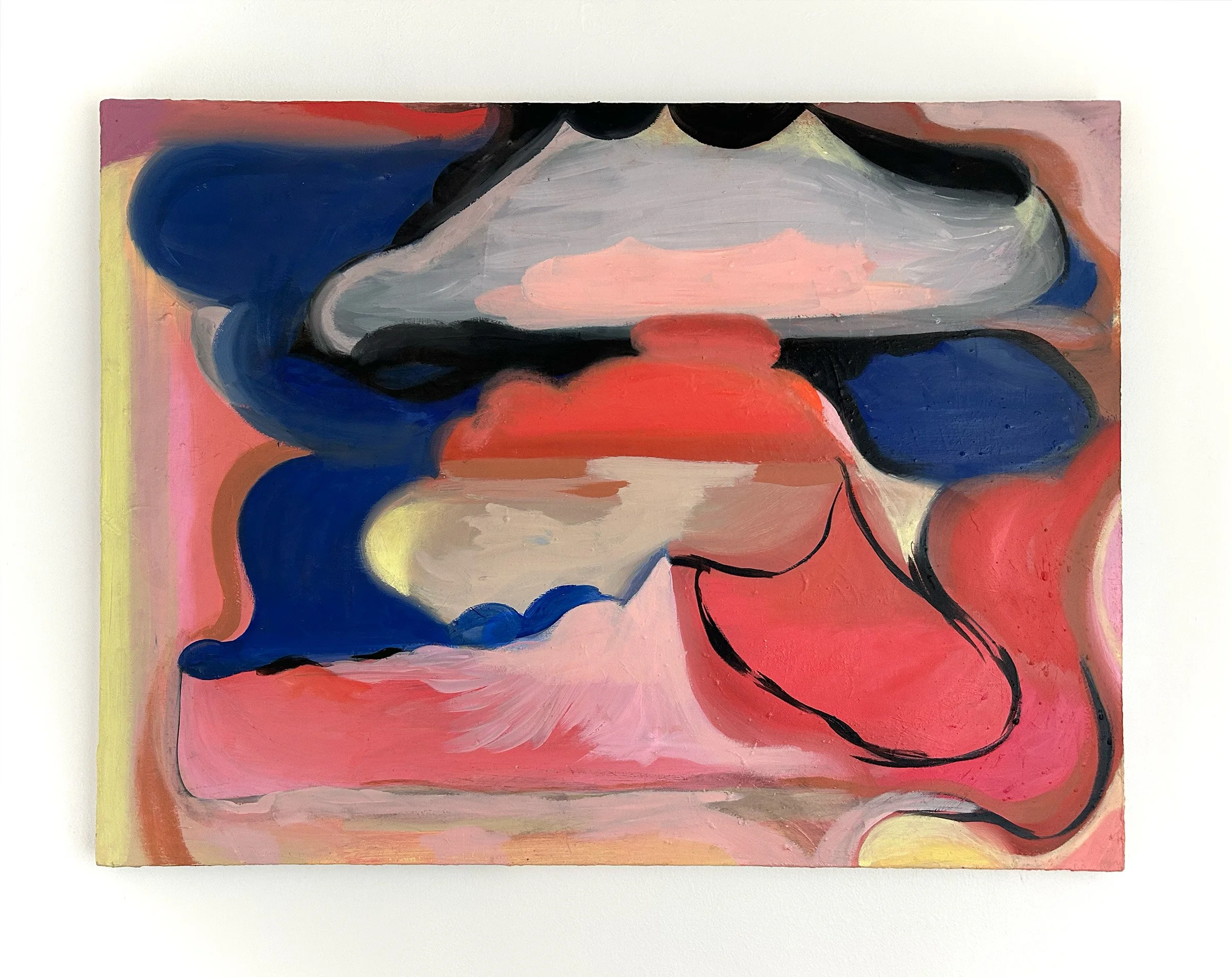  Love’s Tender Fury, 2024, oil on canvas, 36 × 48 inches 