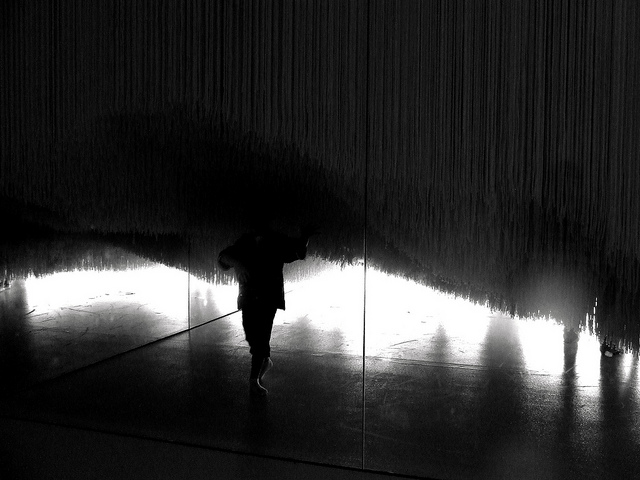 Liminal Air - 2006 descend , photograph by David Jackmanson