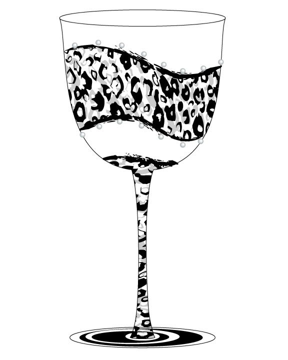 Jewel Wine Glass