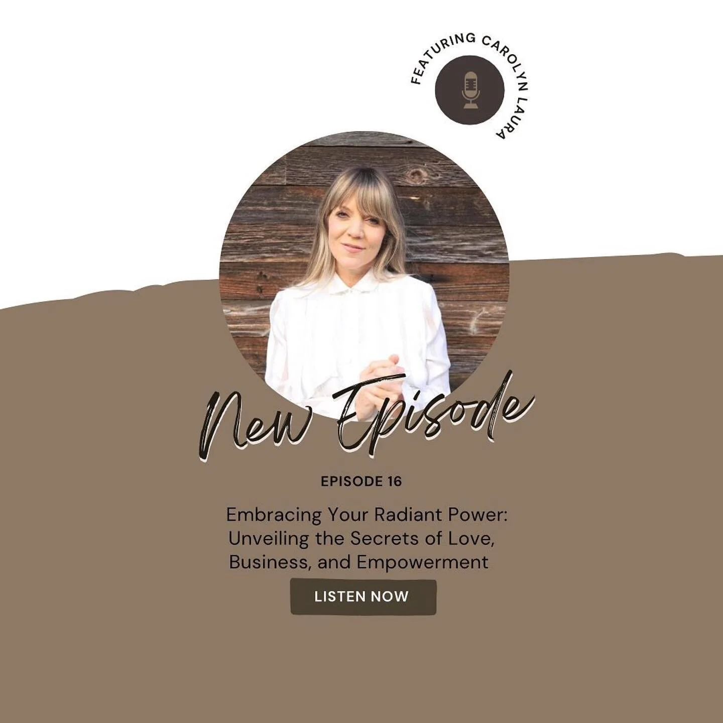 #Repost @embodied_blonde
・・・
Welcome to The Embodied Blonde Show with Carolyn Lauren, where we embark on a journey of empowerment, love, and business wisdom. In this episode, Carolyn, a Spiritual Coach for Love &amp; Business, shares her remarkable j