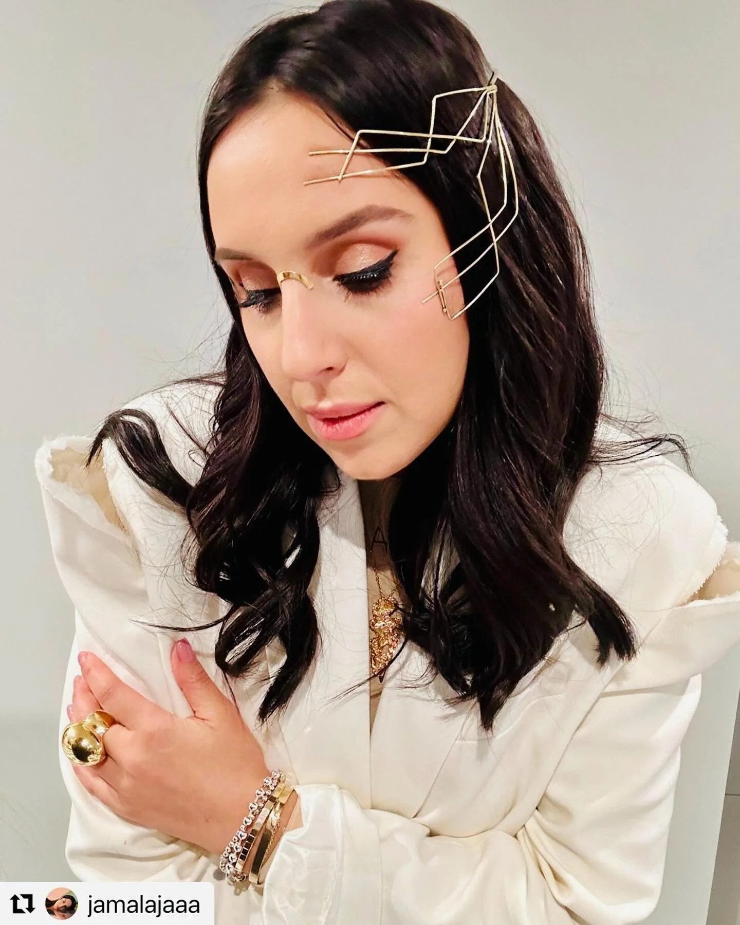 this was so special to be tagged in! 💎

@jamalajaaa last night ✨

so fun to do the beauty for the evening!!