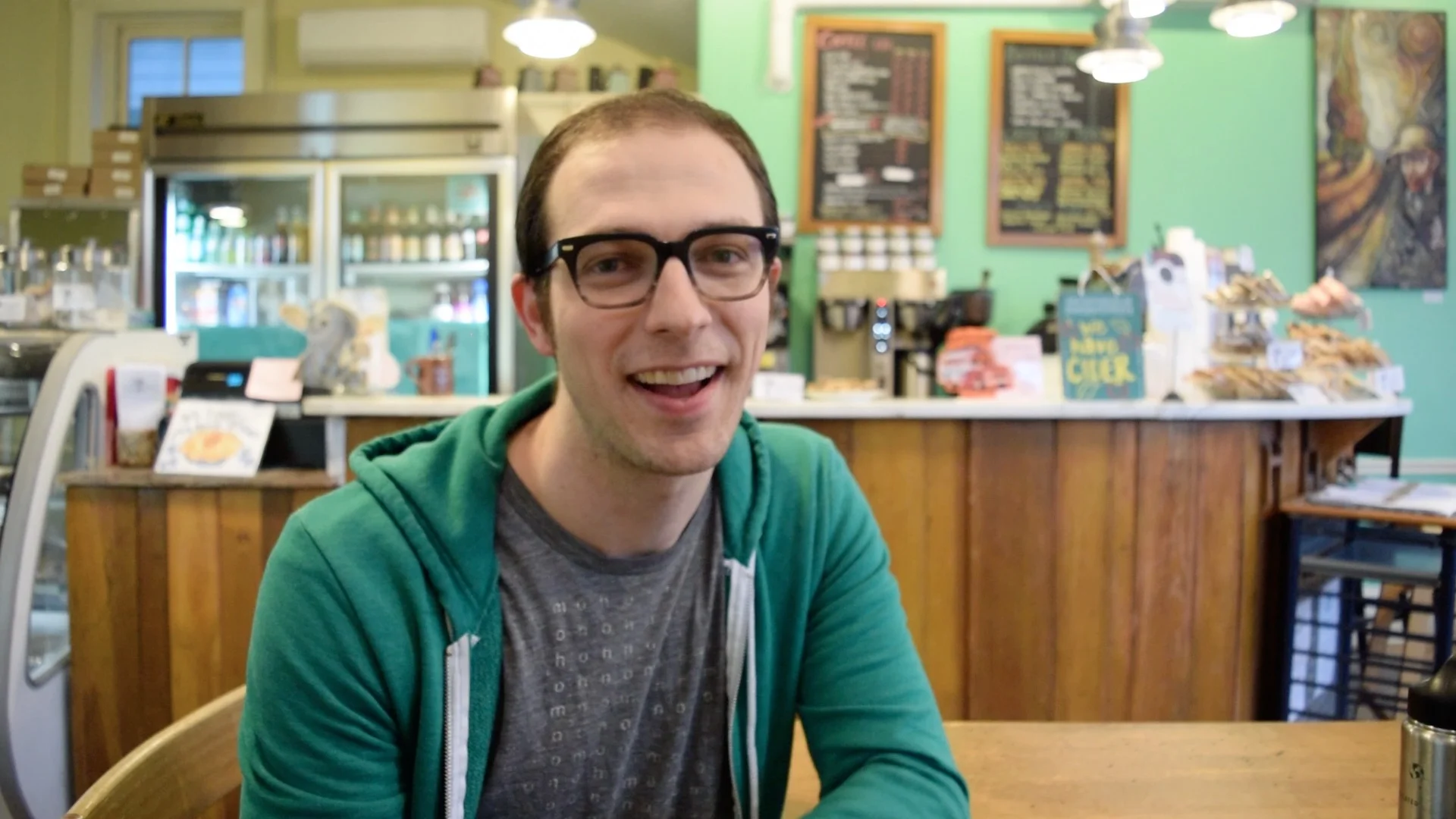 Timothy Felton Cafe Manager, First Slice Pie Cafe "We’ve really enjoyed being a part of this community. It seems to be a good fit for what people want. A lot of young families are out looking to walk around, and that’s our ideal market because we don’t do a lot of marketing. Wanting to focus on the outreach, we don’t have a lot of extra funds to spend on that sort of thing, so we’re dependent on word of mouth and foot traffic. Beyond that, there seems to be a great network and community feel to the businesses in Andersonville. Other business owners have come in and introduced themselves to let us know about their business, and that makes us feel like we’re part of a bigger Andersonville family.” 