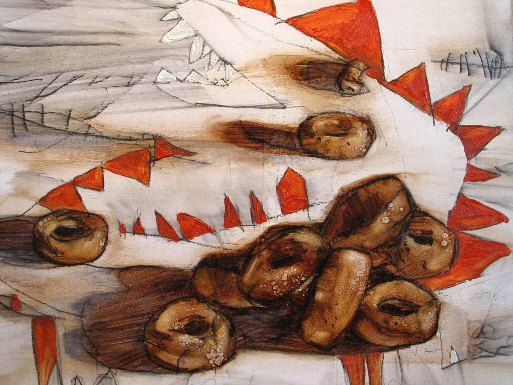 Dragon with Os (sold)