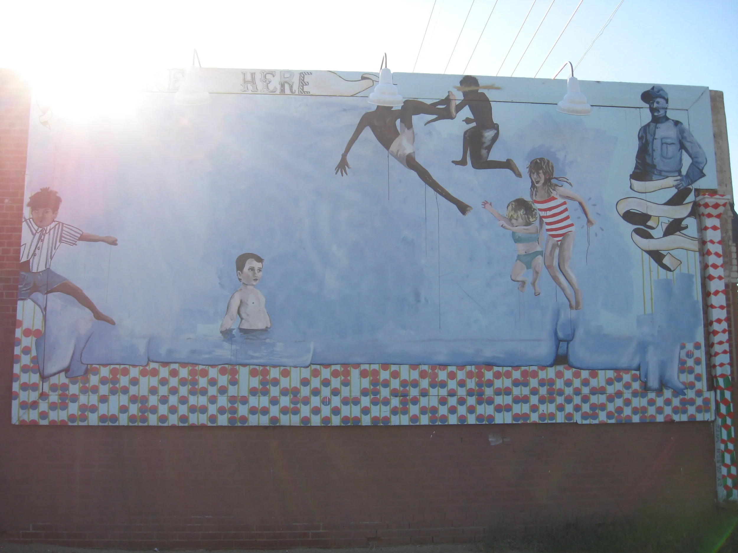  Commissioned Roosevelt Row Mural- 20 feet by 10 feet  