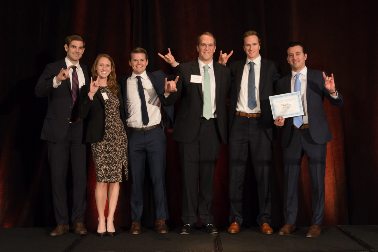 2016 National Real Estate Competition - 1st Place McCombs Team