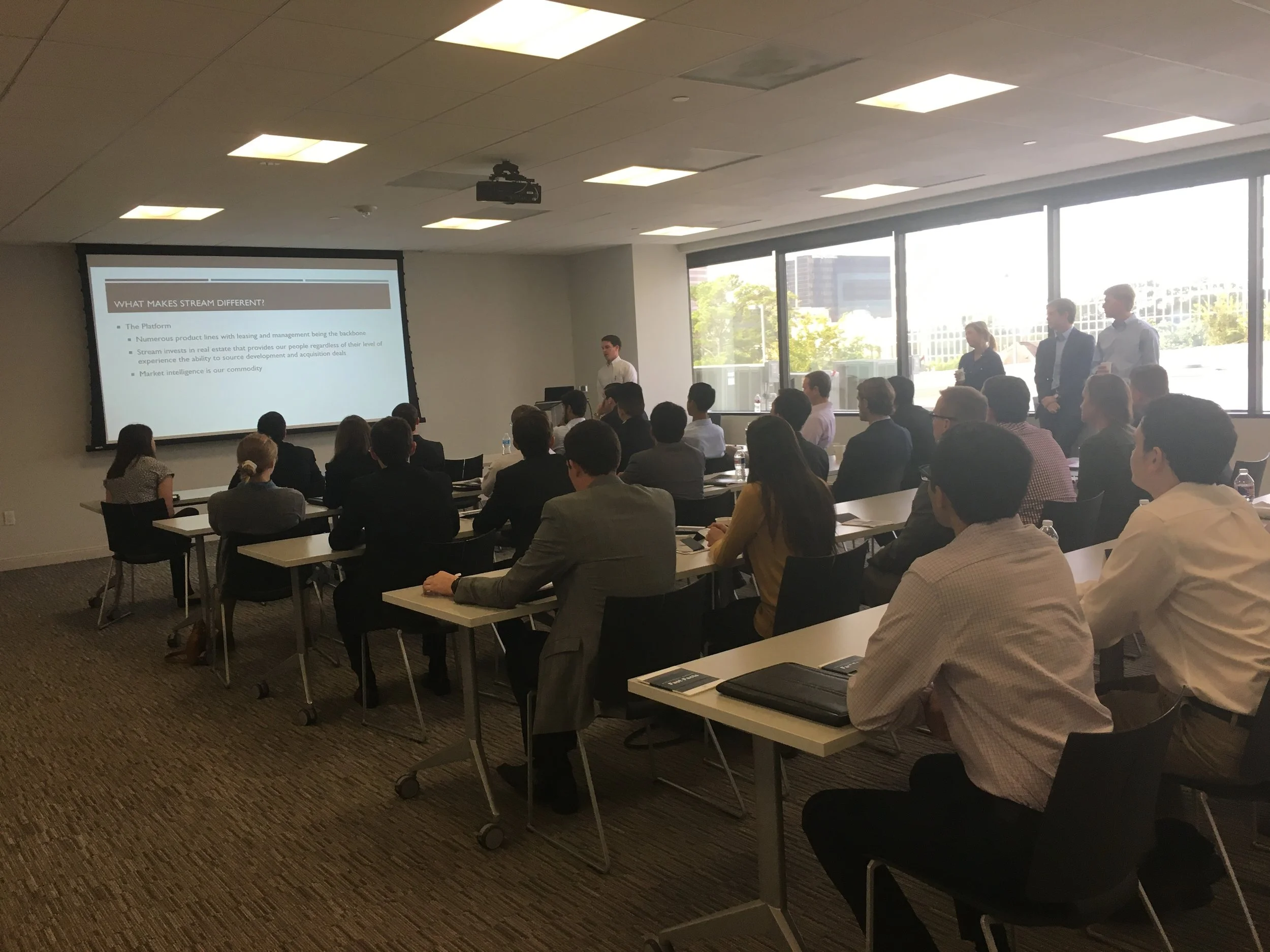 Fall 2016 Houston Trek - Stream Realty office visit