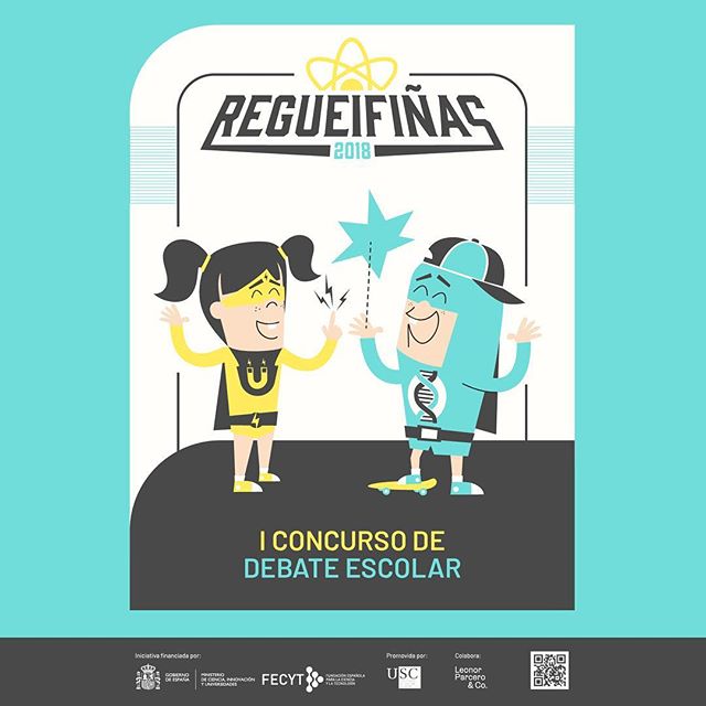 #Regueifi&ntilde;as &eacute; o noso primeiro concurso de debate escolar. Consulta as bases na web regueifas.org/regueifinas e consigue interesantes premios para ti e os teus compa&ntilde;eiros e compa&ntilde;eiras de clase! 
O prazo para preinscribir