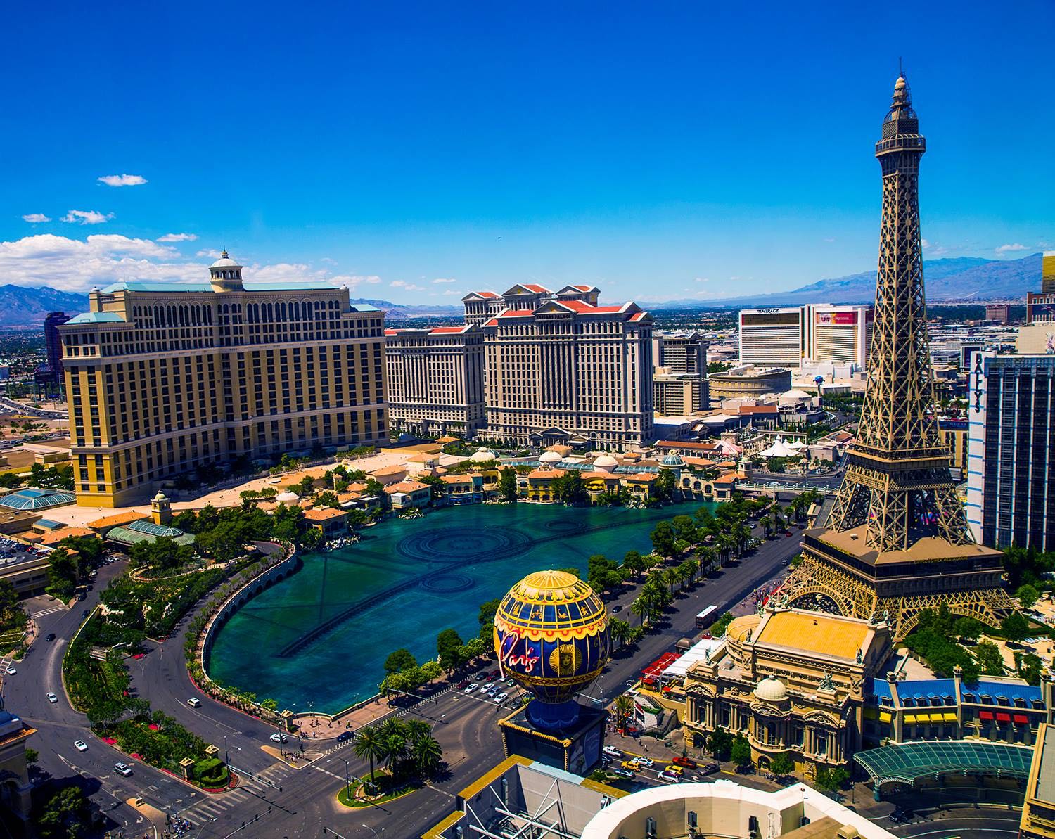 1/Walk "The Strip" during the day