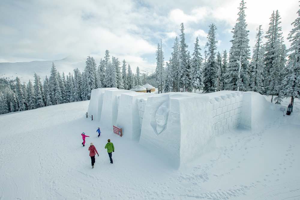2/Pick a resort with plenty of on- & off-slope activities