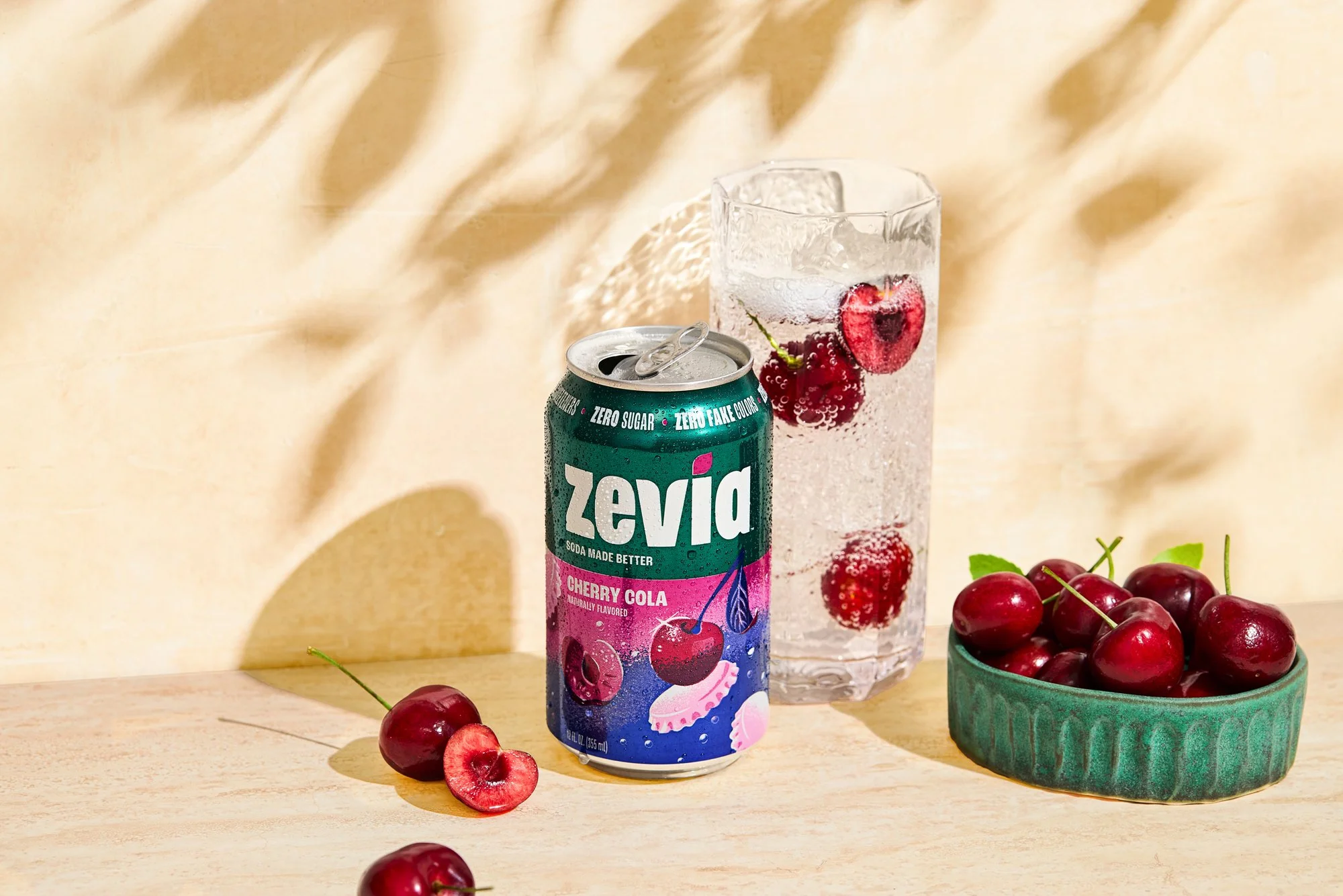 Zevia Cherry Cola Drink / Jennifer Chong - LA Lifestyle and Food Photographer