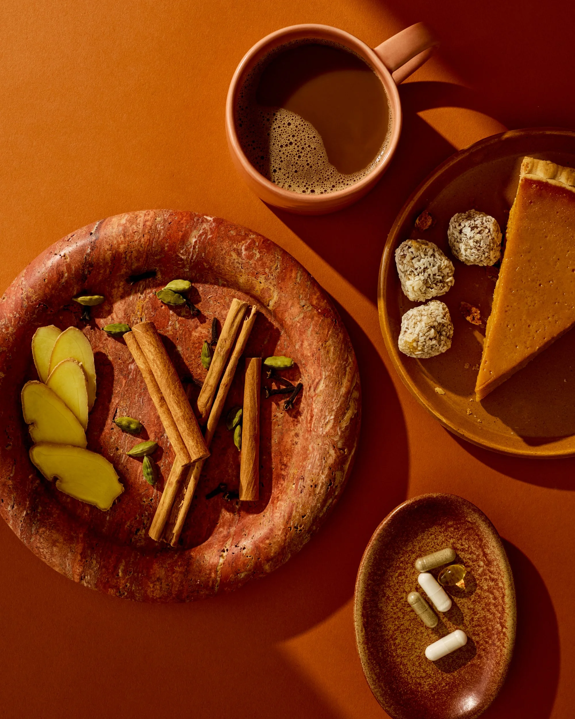 Pumpkin Chai for Perelel Health / / Jennifer Chong - LA Lifestyle Photographer