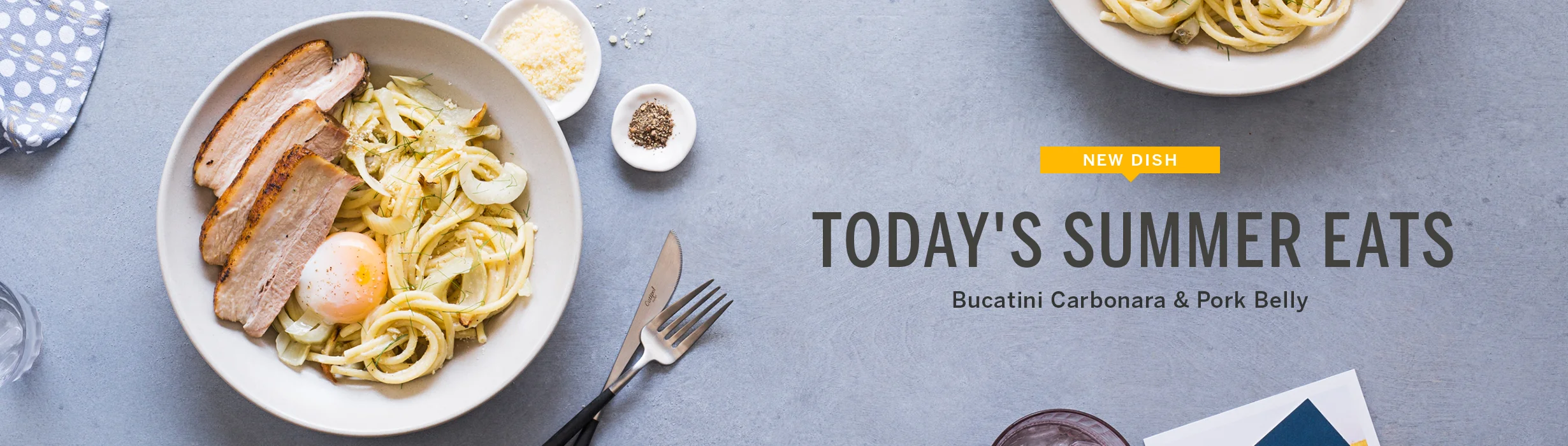 Pasta Summer Banner