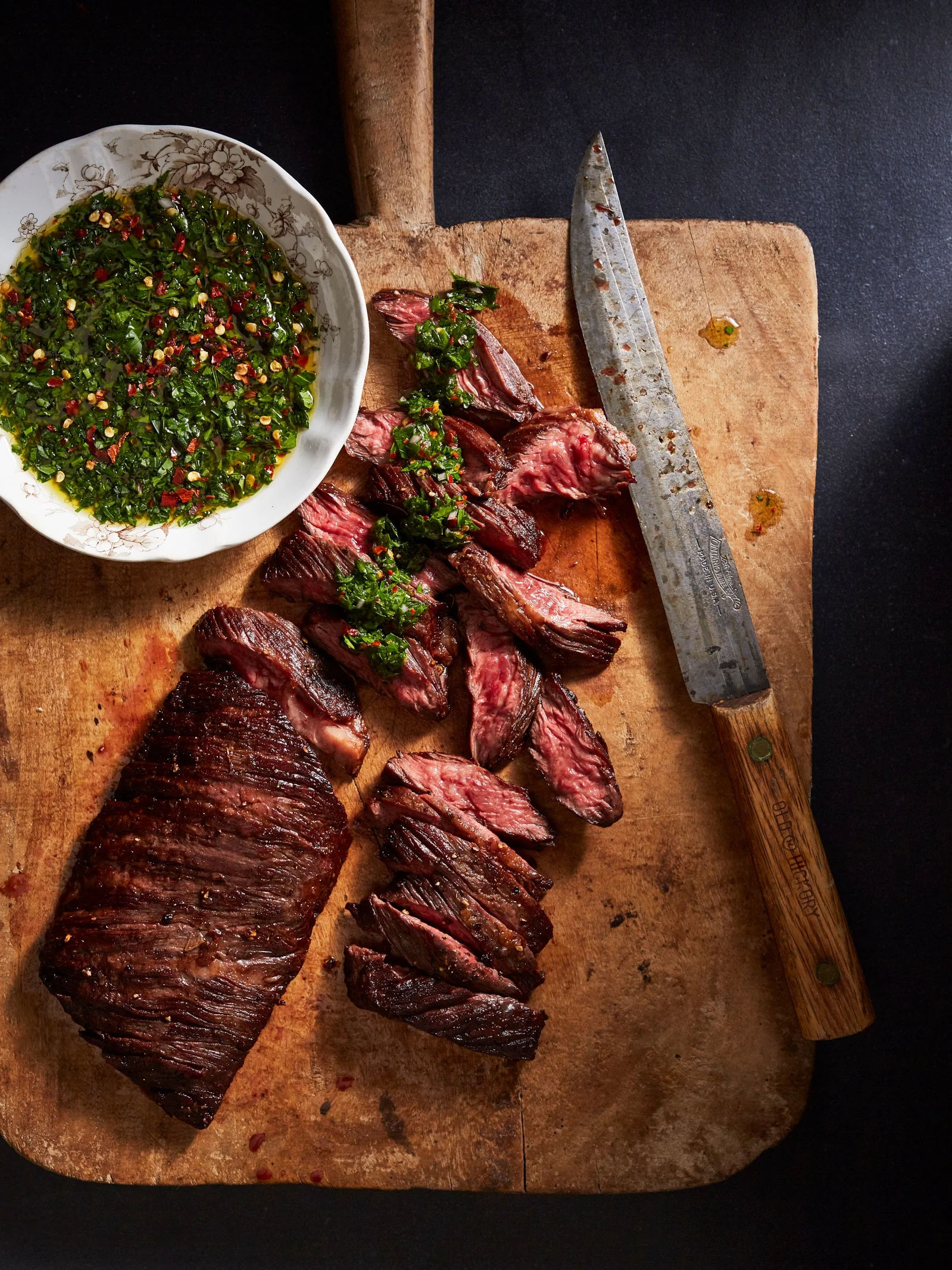 Steak and Chimichurri / Jennifer Chong - LA + OC Food Photographer