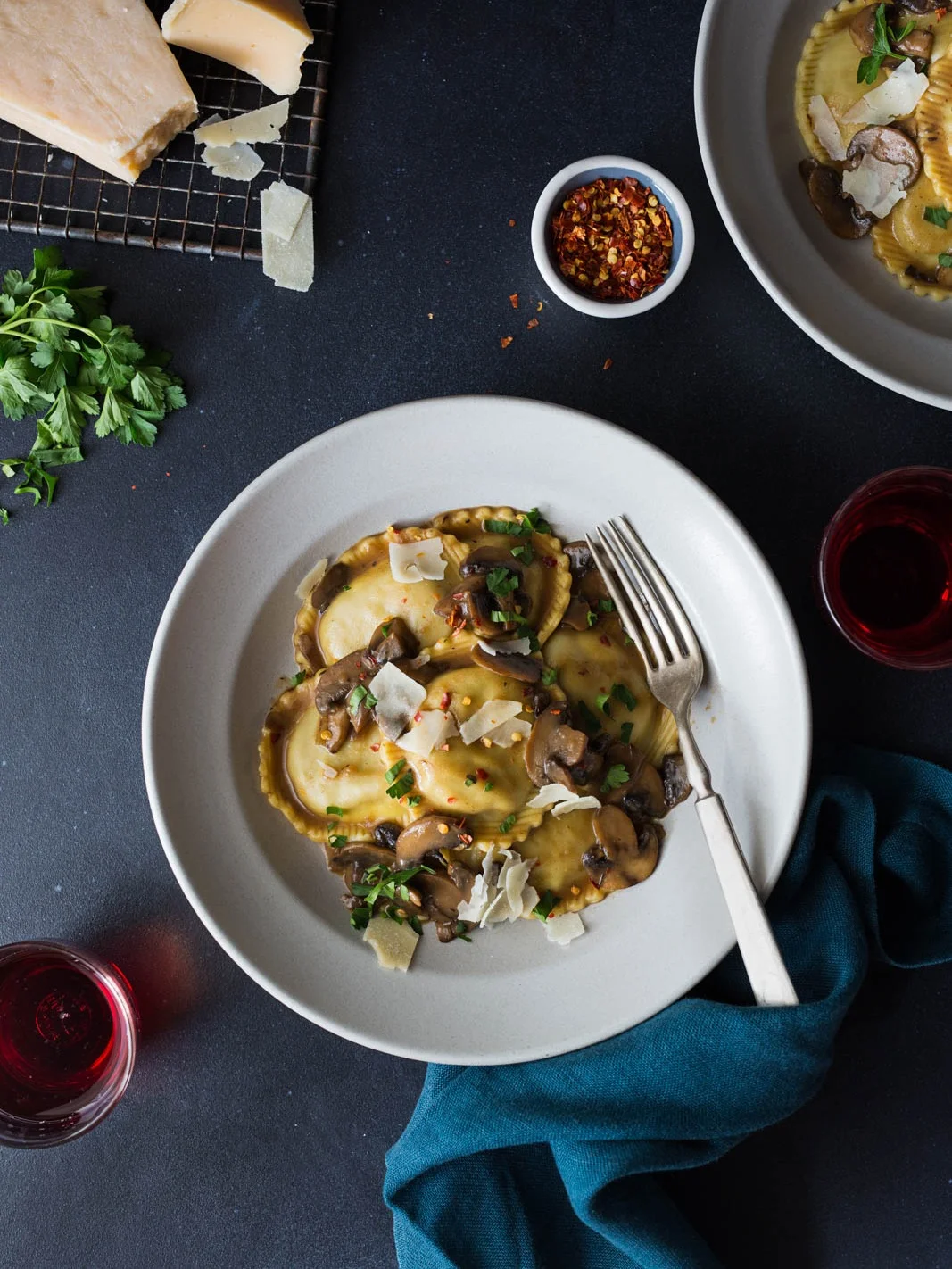 Mushroom Risotto / Jennifer Chong