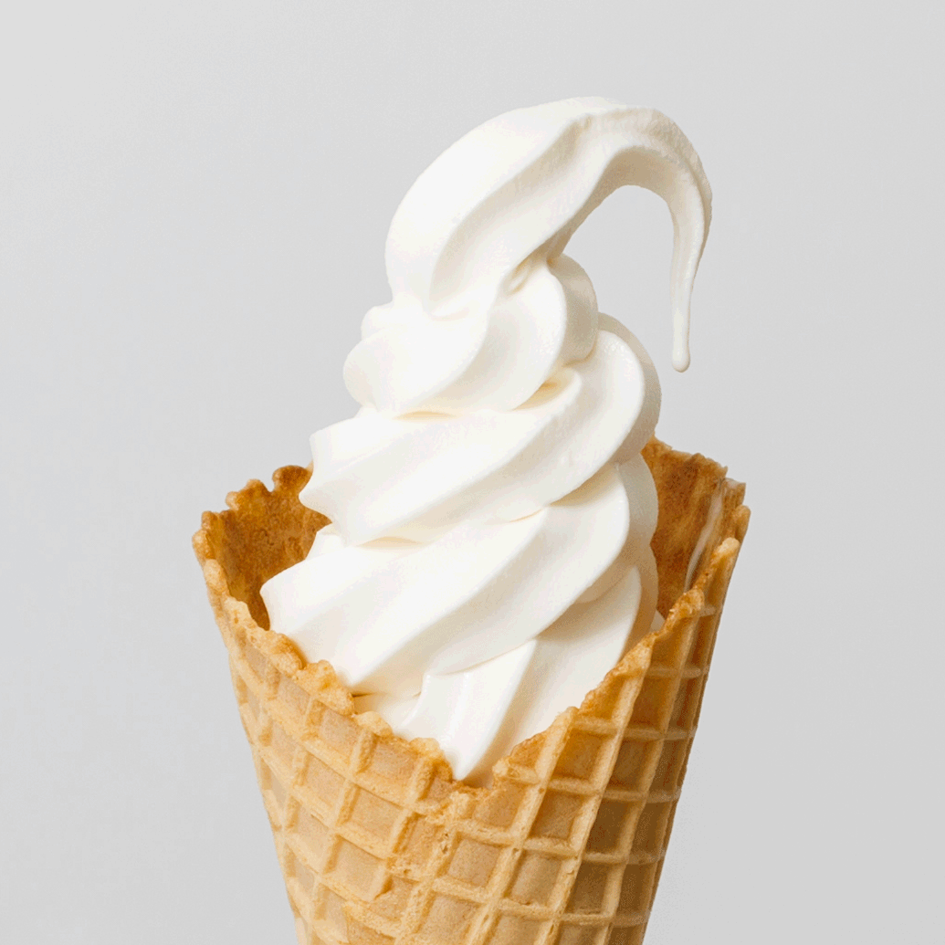 Softserve with Caramel Sauce / Jennifer Chong Food Photographer