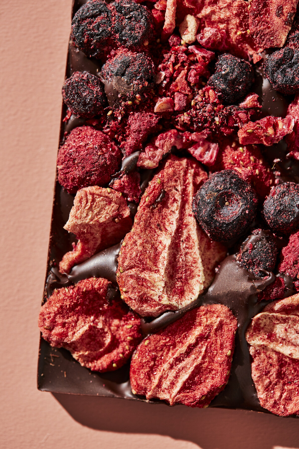 Dark Chocolate Mixed Berries / Jennifer Chong - Food Photographer