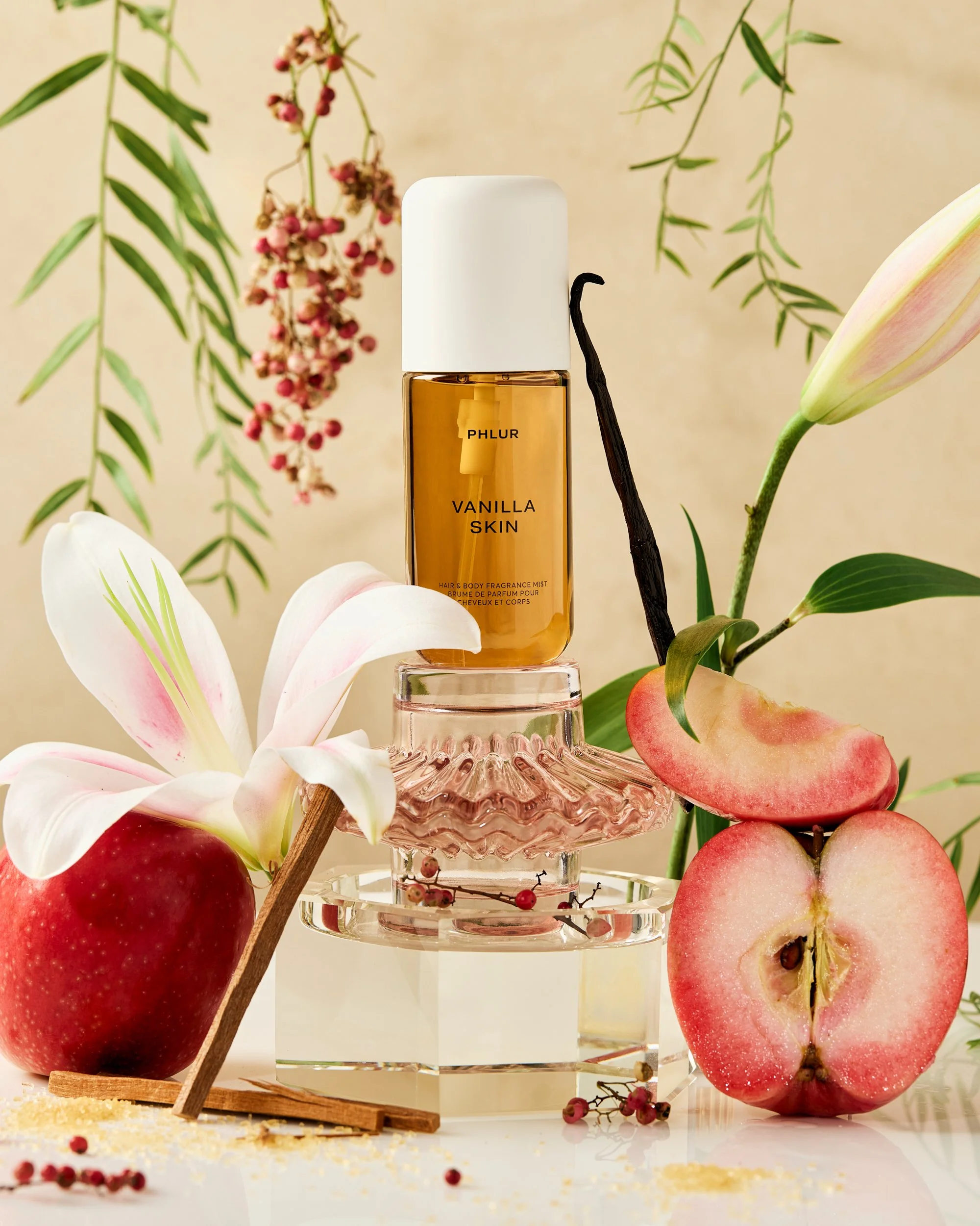 Phlur Vanilla Scent Still Life / Jennifer Chong - Beauty Product Photographer 