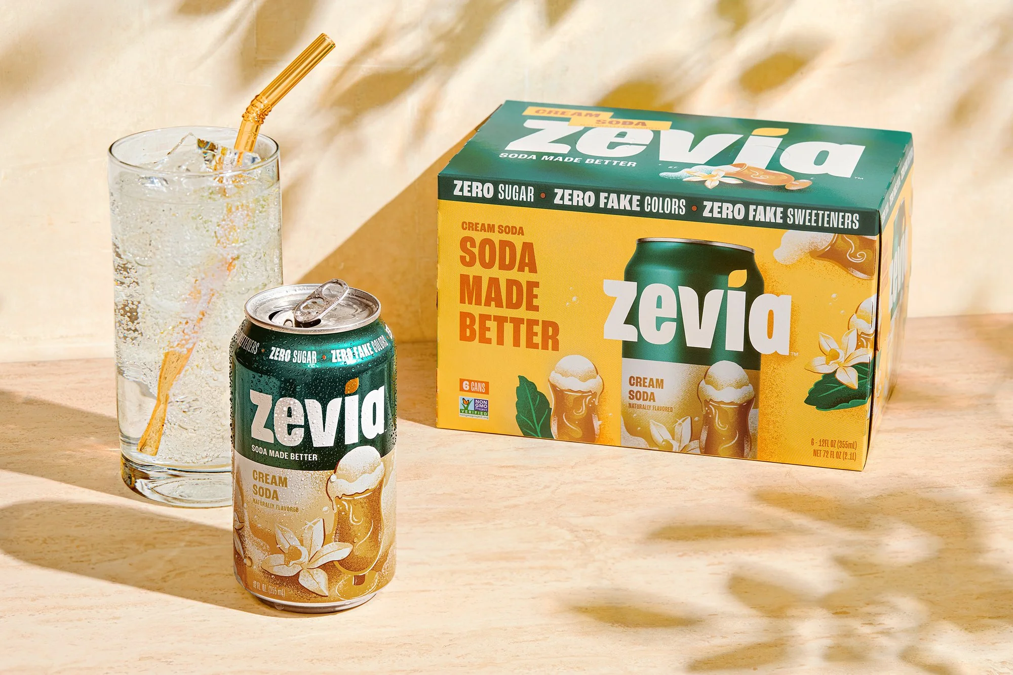 Zevia Cream Soda / Jennifer Chong - LA Lifestyle and Food Photographer