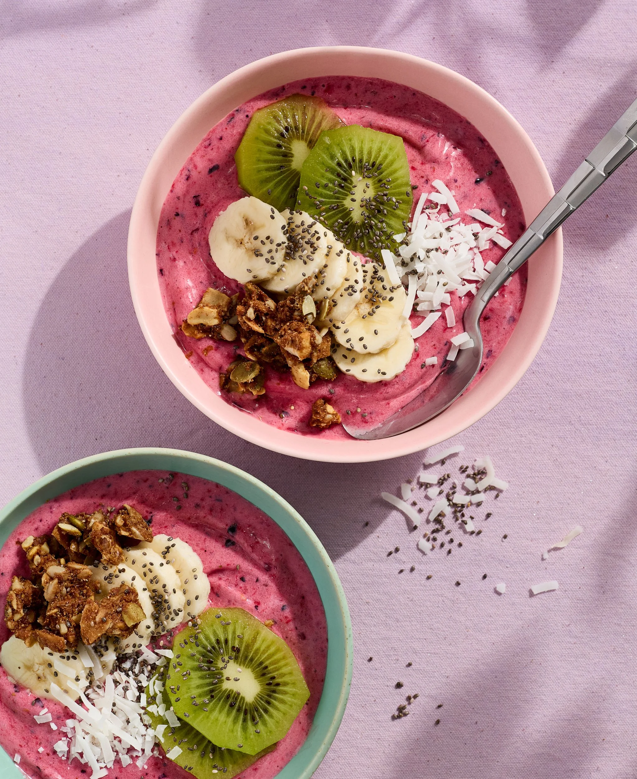 Smoothie Bowl - Rebel Girls Cookbook / Jennifer Chong - LA Food and Lifestyle Photographer